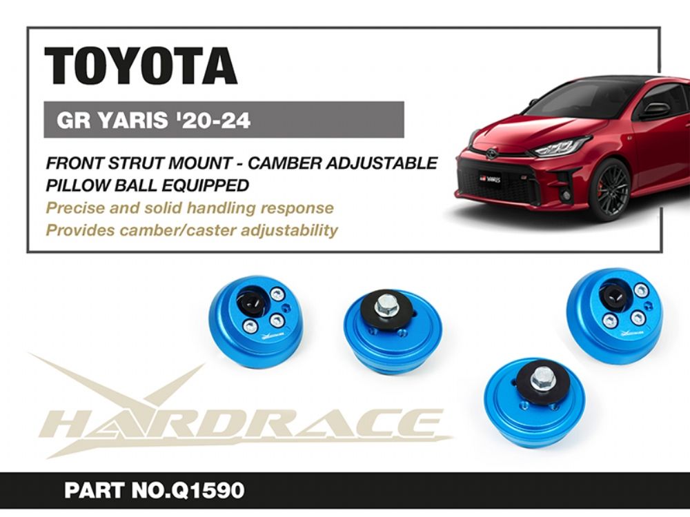 Hardrace - Front Strut Mount / Camber Plate Toyota Yaris / vitz - Q1590