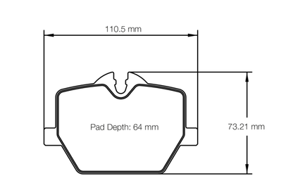 Pagid – S8276R29001 – Pagid RSL 29 piduriklotsid; Tagumine
