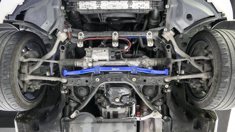 Hardrace - Front Lower Steering Rack Brace Bmw 1 Series, 3 Series - Q0233