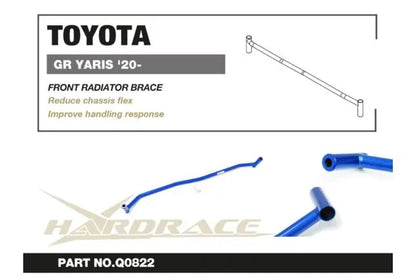 Hardrace - Front Radiator Brace Toyota Yaris / vitz