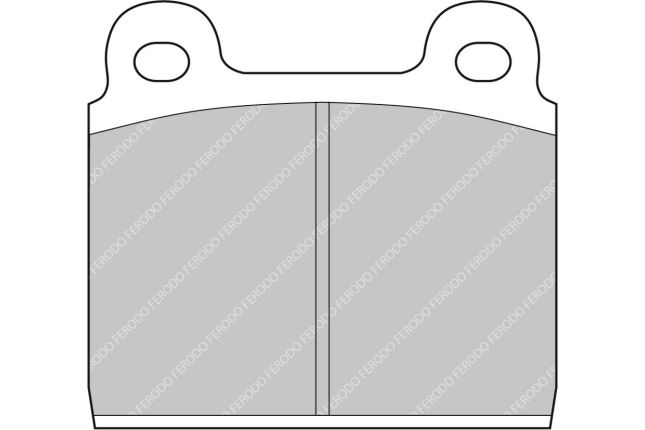 Ferodo - FER-FCP11R - Ferodo DS3000 Brake Pads; Front/Rear
