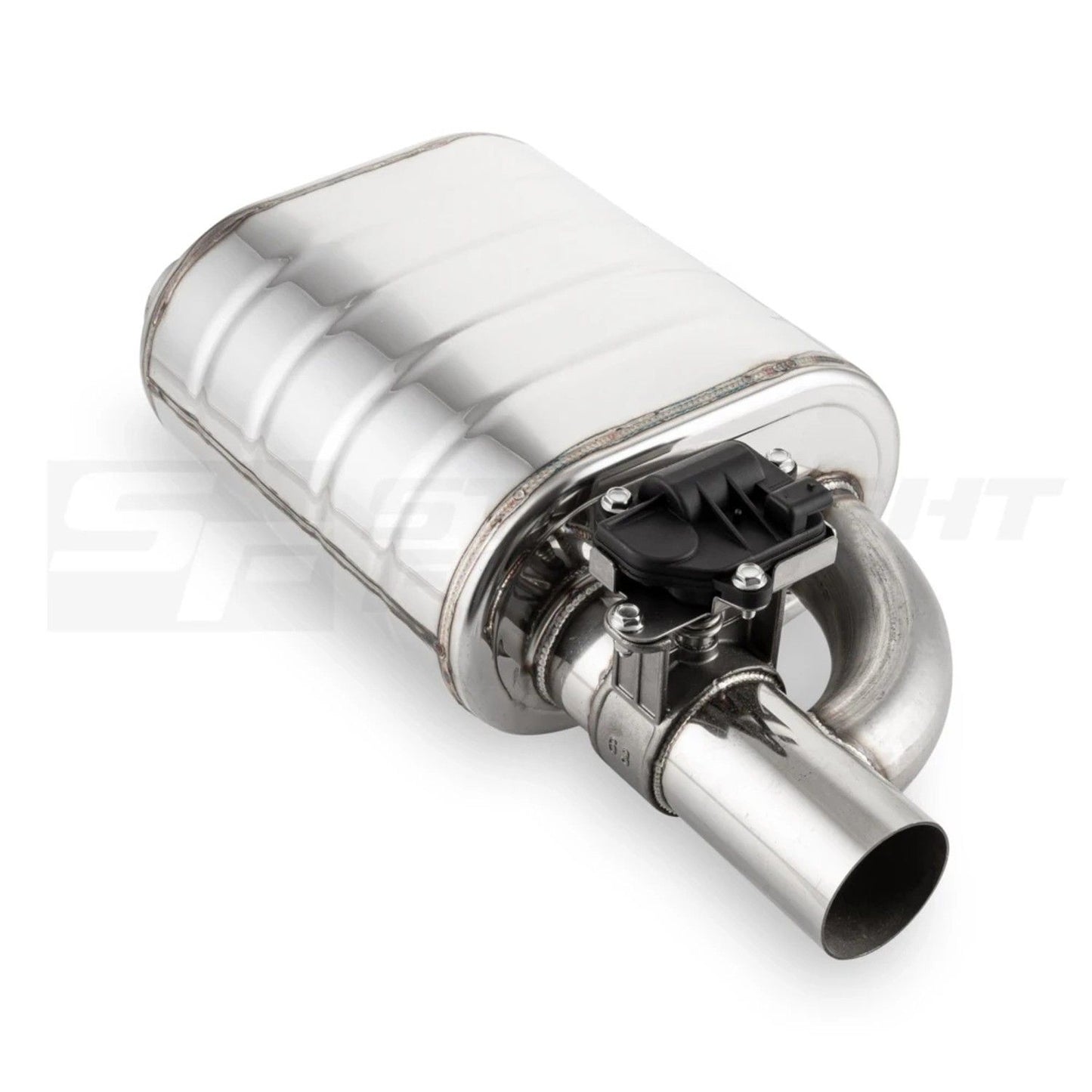Straightflow - Muffler+valve Remote In-76 140/240mm L-240mm Left/Right - SFT-18964 - SFM007L/R