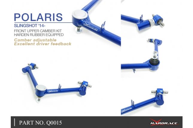 Hardrace - Front Upper Camber Kit POLARIS Slingshot