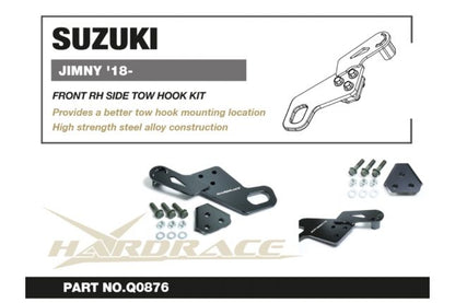 Hardrace - Front Tow Hook Kit Suzuki Jimny