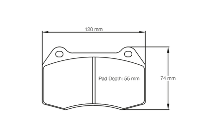 Pagid - E142729010 - Pagid RSL 29 Brake Pads; Front