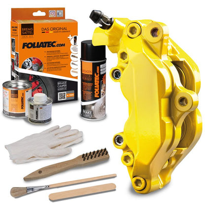 Foliatec - Brake Caliper Lacquer Set-speed yellow
