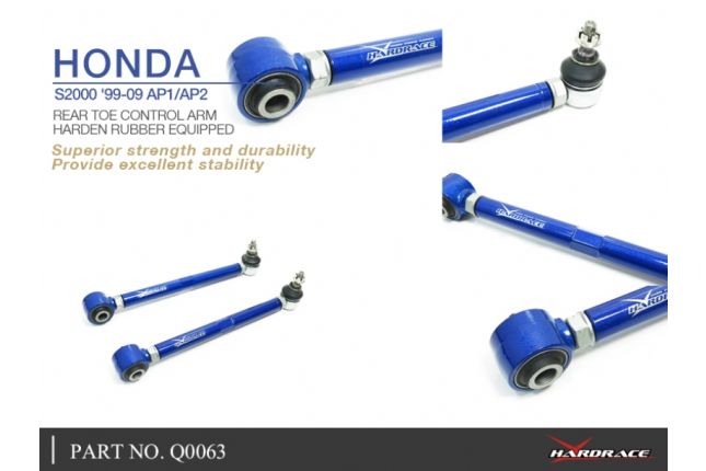 Hardrace - Rear Toe Control Arm Honda S2000 - Q0063
