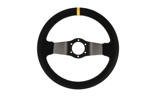 QSP - sports steering wheel suede - 320 mm - deep 65 mm