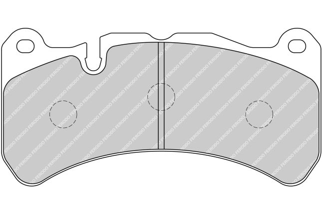 Ferodo - FER-FRP3100G - Ferodo DS3.12 piduriklotsid; ees