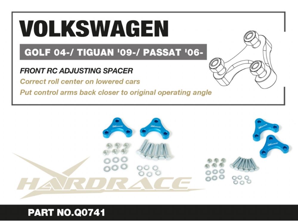 Hardrace - Geometry Correction Spacer Audi, Skoda, Volkswagen - Q0741