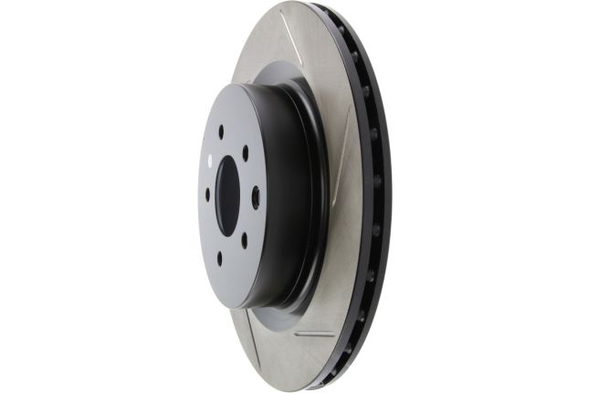 StopTech - 126.42079SL - StopTech Sport Slotted Brake Rotor; Rear Left
