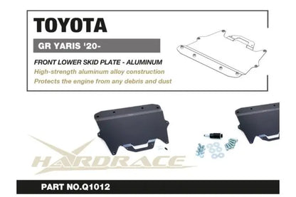 Hardrace - Front Lower Skid Plate Toyota Yaris / vitz