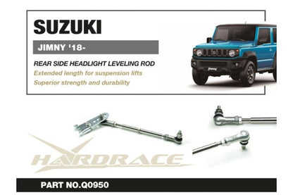 Hardrace - Rear Side Headlight Leveling Rod & Bracket Suzuki Jimny