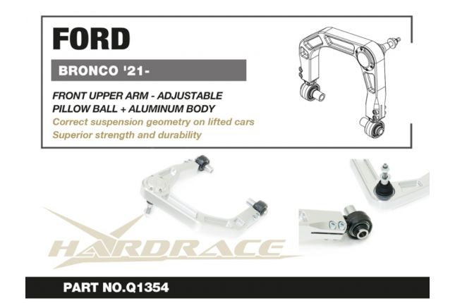 Hardrace - Front Upper Arm Ford Bronco