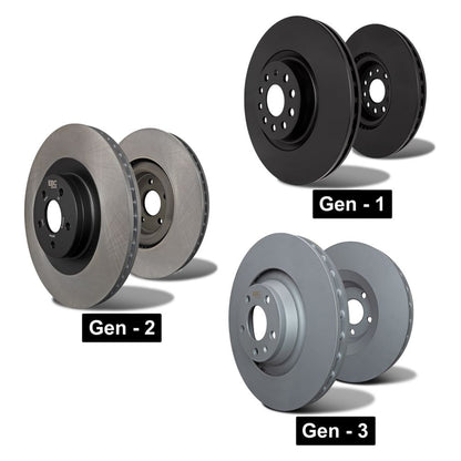EBC - D1210 - EBC Premium Brake Discs; Front