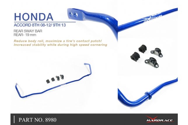 Hardrace - Rear Sway Bar Honda Accord