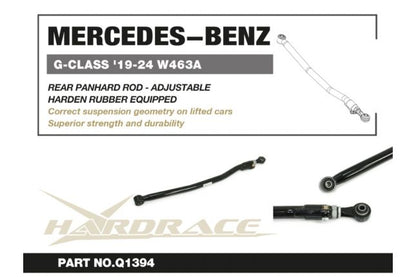 Hardrace - Rear Panhard Rod Mercedes-benz G-class