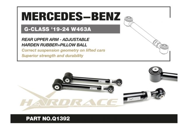 Hardrace - Rear Upper Arm Mercedes-benz G-class
