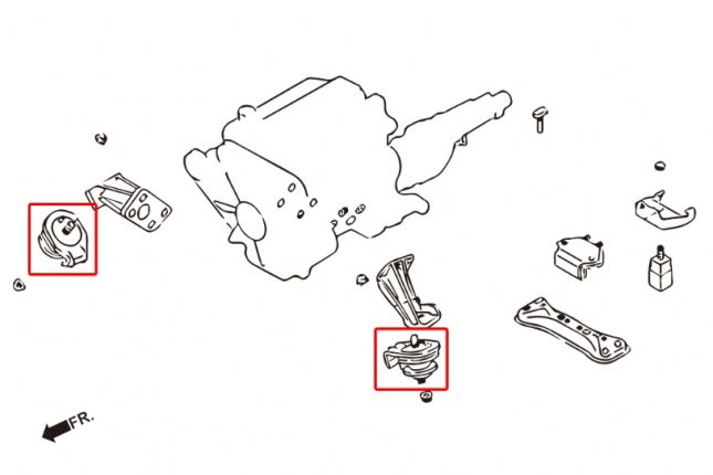 Hardrace - Harden mootorikinnitus Nissan Z-seeriale