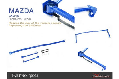Hardrace - Rear Lower Brace Mazda CX-3