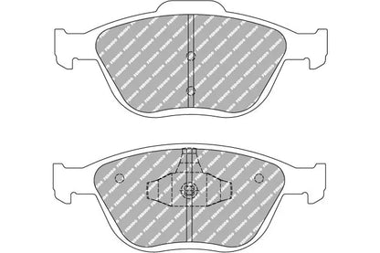 Ferodo - FER-FCP1568H - Ferodo DS2500 piduriklotsid; ees/taga