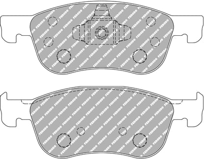 Ferodo - FER-FCP4816H - Ferodo DS2500 Brake Pads; Front