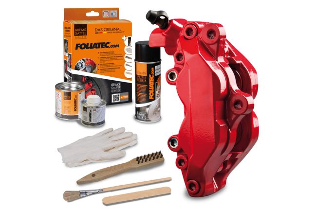 Foliatec - Brake Caliper Lacquer Set-racing rosso