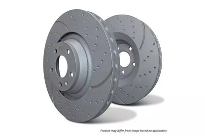 EBC - GD7832 - EBC GD Dimpled & Slotted Brake Discs; Rear