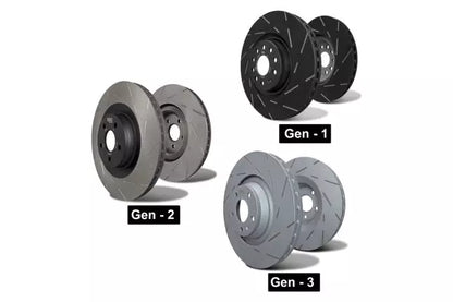 EBC - USR7831 - EBC USR Slotted Brake Discs; Front