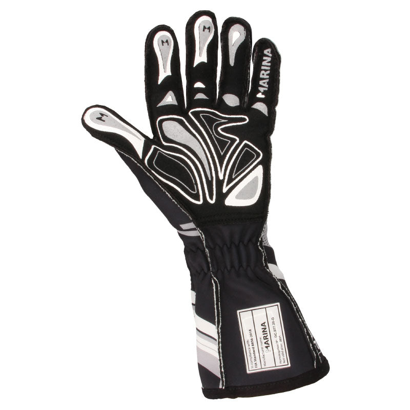QSP - Grip FIA gloves - M - Black - QSGLFIA-BLACK-M