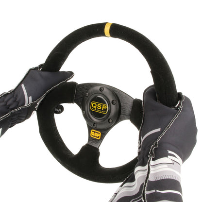 QSP - Grip FIA gloves - XL - Black - QSGLFIA-BLACK-XL