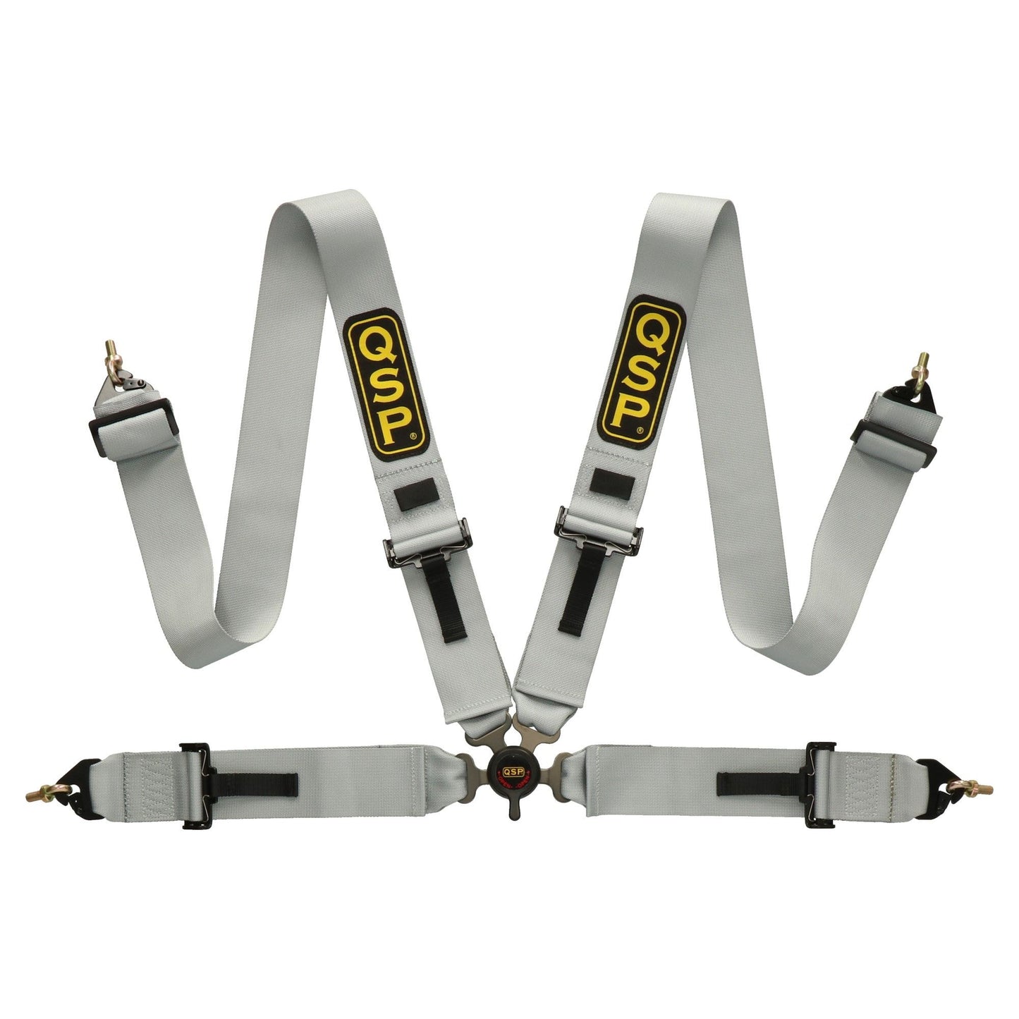QSP - Seat Belt 4-P 3/3 - NON FIA - Gray