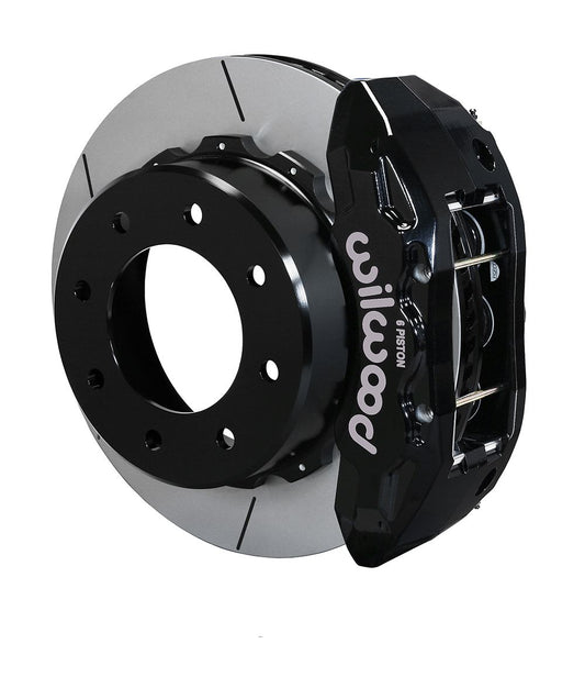 Wilwood - 140-13874 - Wilwood Big Brake Kit - Rear - 394x35mm Bi-Slotted - TX6R Black