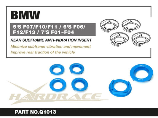 Hardrace - Rear Subframe Anti-vibration Insert Bmw 5 Series, 6 Series, 7 Series - Q1013