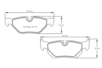 Pagid – E8035R2901 – Pagid RSL 29 piduriklotsid; Tagumine