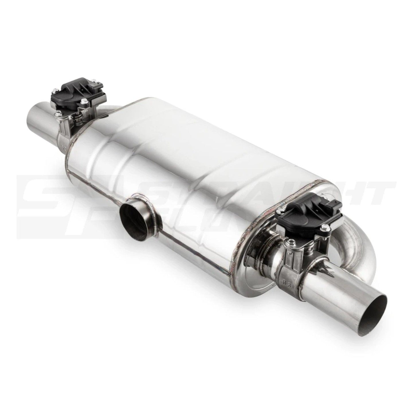 Straightflow - Muffer+valve Remote In-63 140/240mm L-240mm Center - SFT-18961 - SFM011C