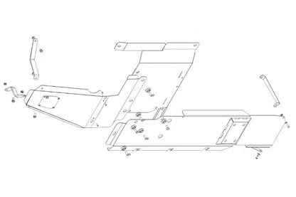 Hardrace - põhjakaitse Jeep Wrangler unlimited