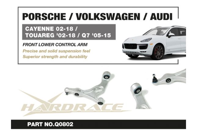 Hardrace – eesmine alumine juhthoob Audi Q7, Porsche Cayenne, Volkswagen Touareg