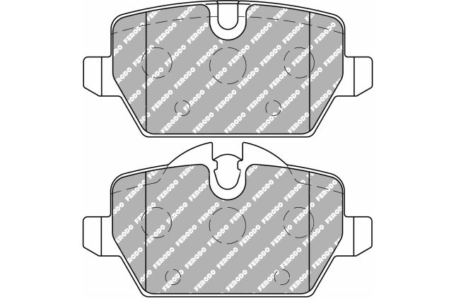 Ferodo - FER-FCP1806H - Ferodo DS2500 piduriklotsid; tagumine