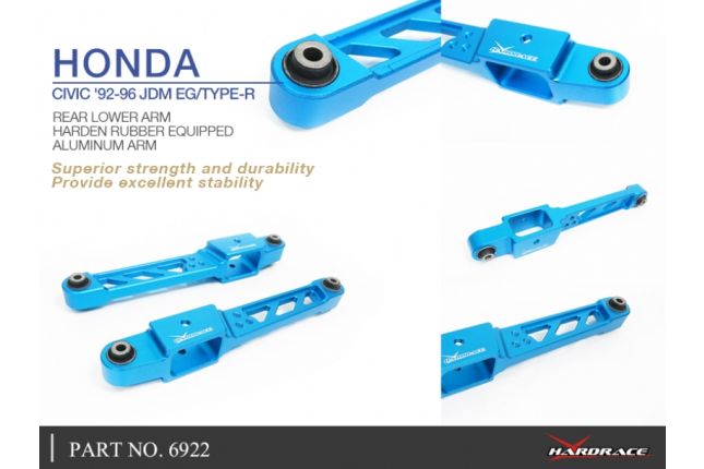 Hardrace - Rear Lower Arm Honda Civic, Crx, Integra