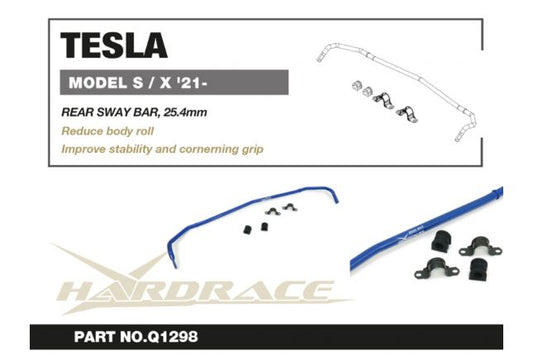 Hardrace - Rear Sway Bar Tesla Model s, Model x
