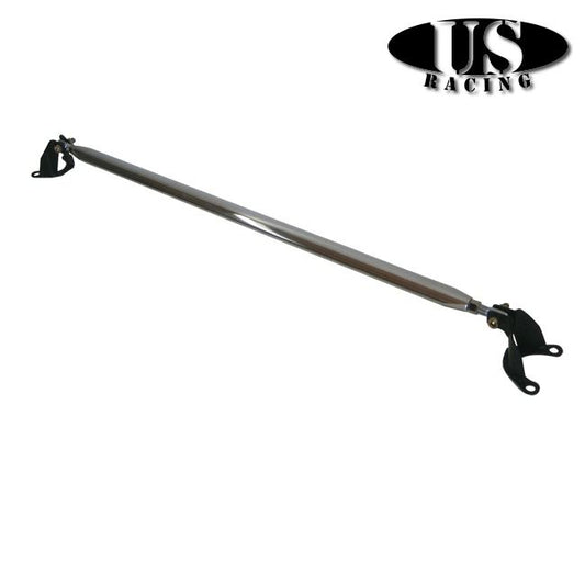 US-Racing - US-Racing Strutbrace Rear Upper N-Style Polished (Civic 87-01/CRX/Del Sol/Integra) - STR-CV88-RU-N-P