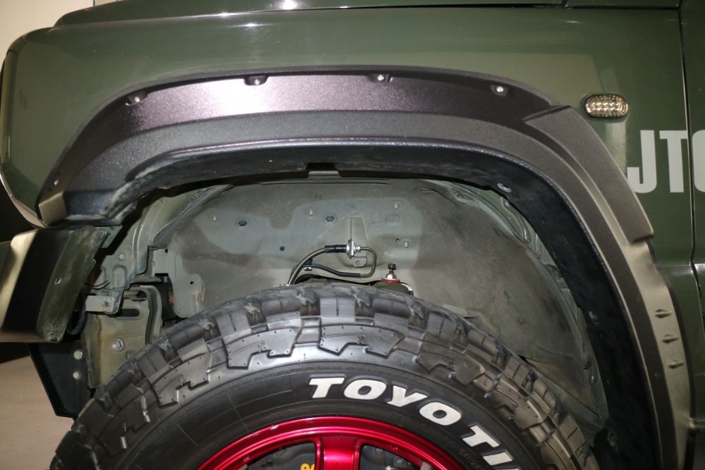 Hardrace - Front & Rear Inner Fender Liner Suzuki Jimny - Q1179