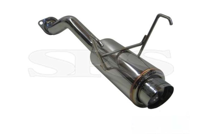 SRS Exhaust Systems - Axleback System Stainless Steel G50 (Civic 01-05 EP3)