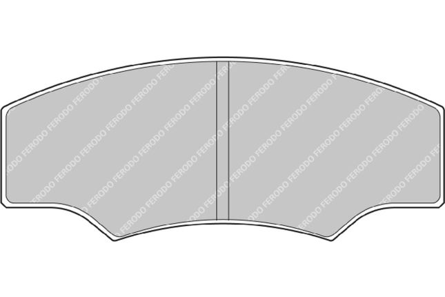 Ferodo - FER-FRP218R - Ferodo DS3000 piduriklotsid; ees