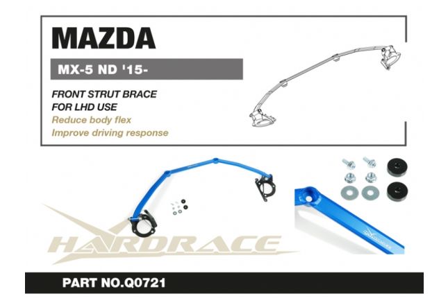 Hardrace - Front Strut Brace Mazda MX-5 Miata