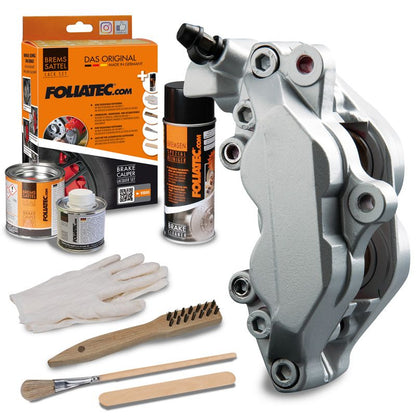 Foliatec - Brake Calip. Lacquer-stratos silver met