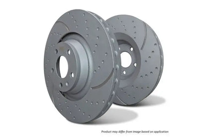 EBC - GD2220 - EBC GD lohk- ja soontega pidurikettad; ees