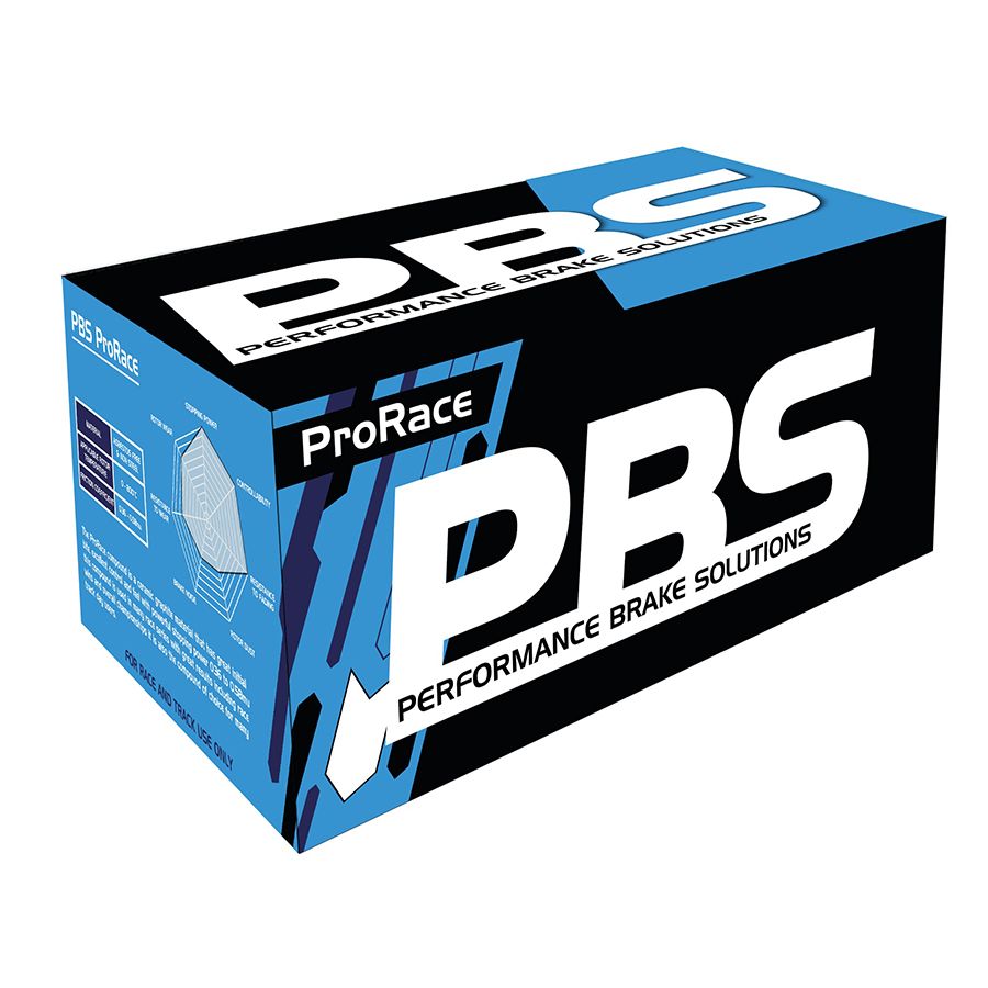 PBS - 8001PR - PBS ProRace Brake Pads; Front