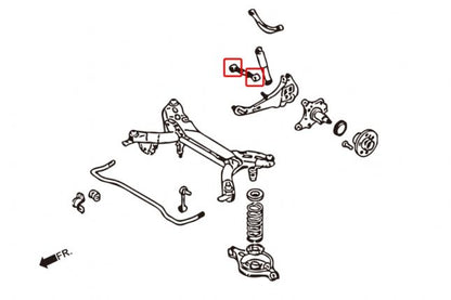 Hardrace - tagumise õõtsa puks Mazda 6